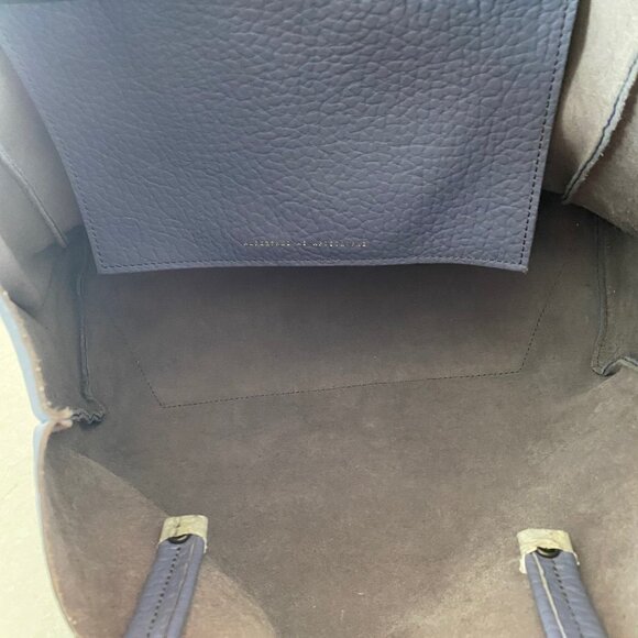 Ampersand AS Apostrophe Large Blue Tote - Picture 2 of 8